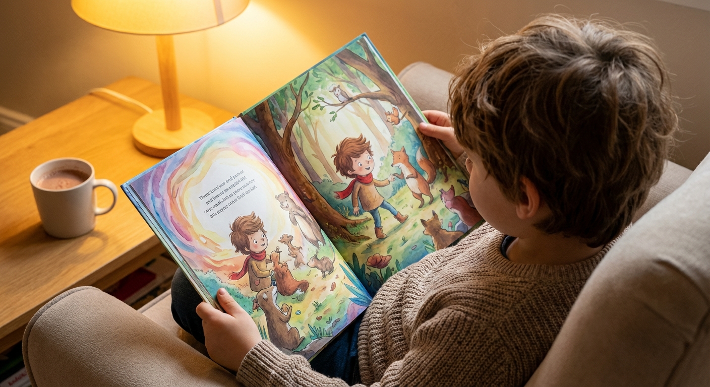 Illustrated pages preview