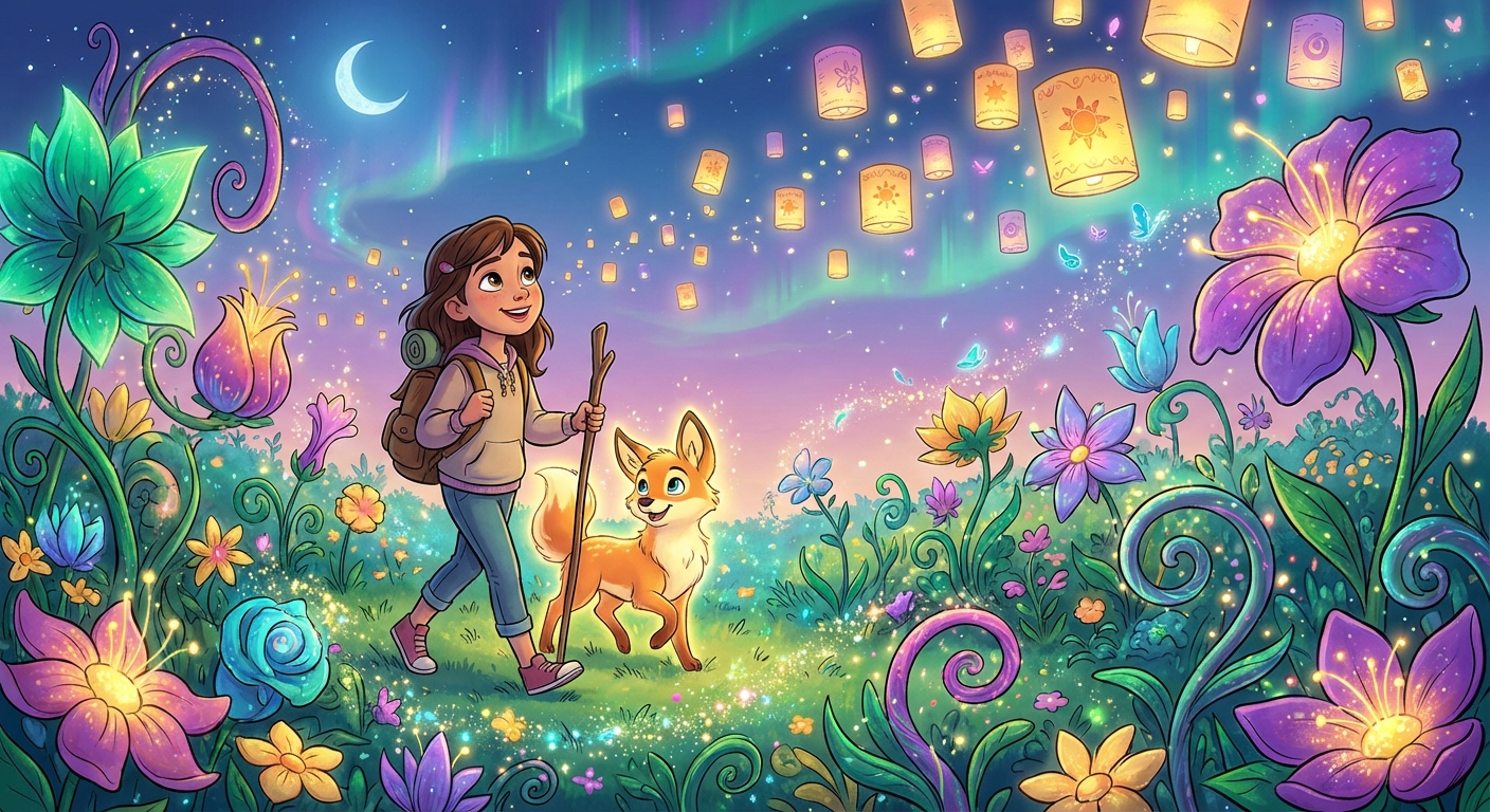 Disney-style illustration