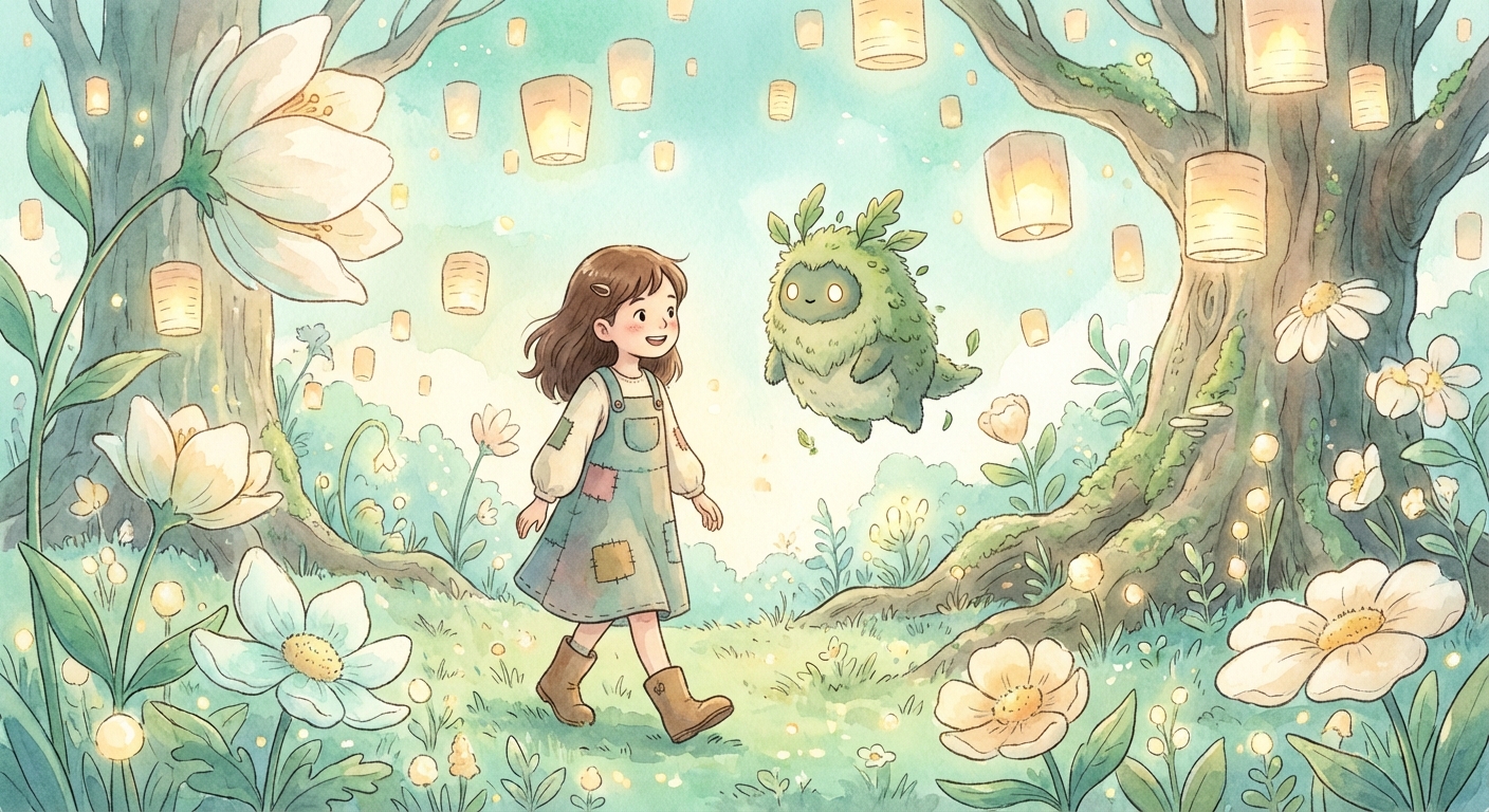 Ghibli-style illustration