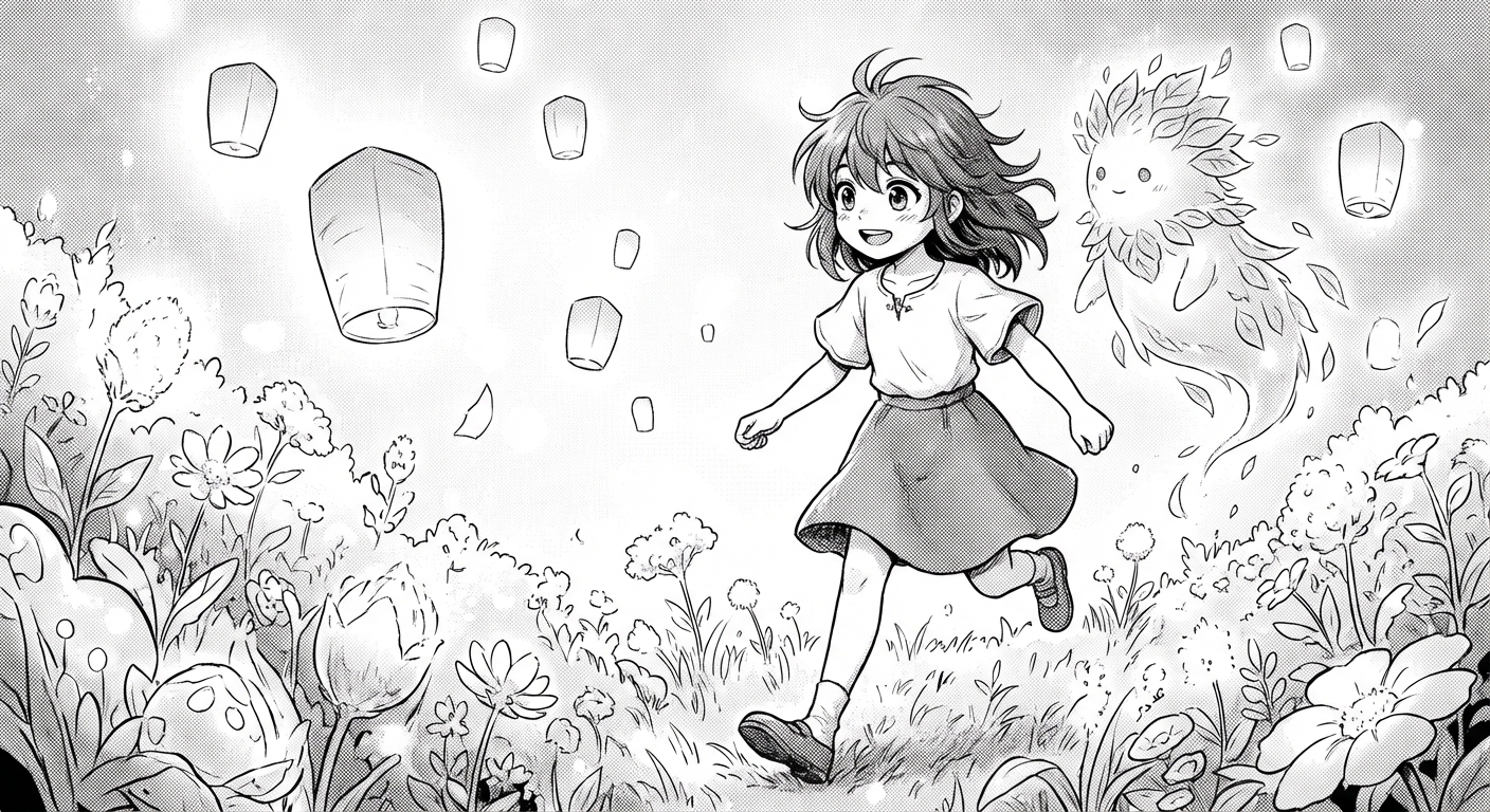 Manga-style illustration